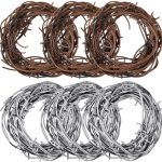 How to Decorate a Barbe Wire Wreath