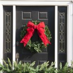 How to Decorate a Christmas Door Wreath
