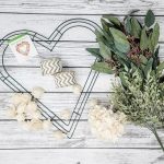 How to Decorate a Heart Wire Wreath