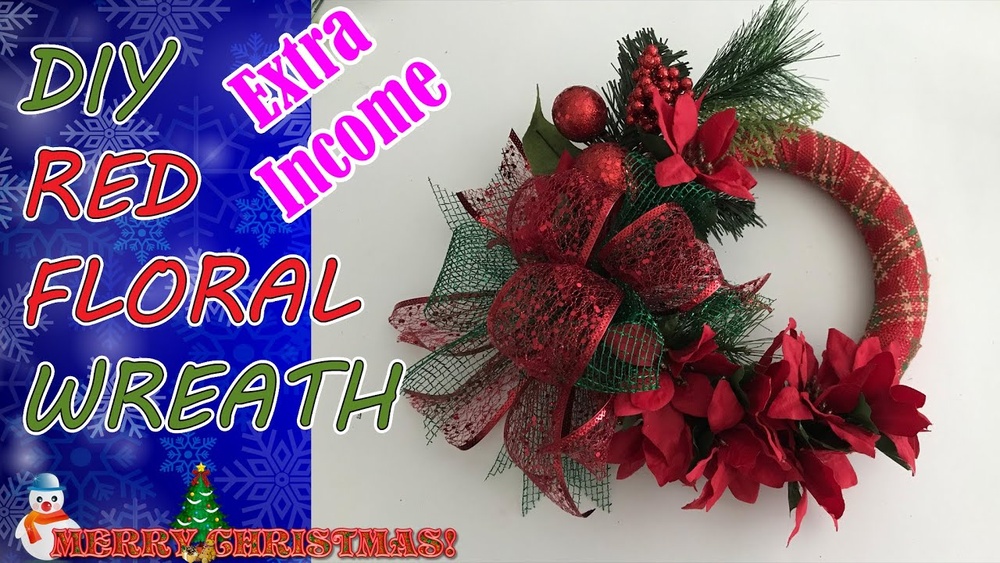 How to Decorate a Polystyrene Wreath