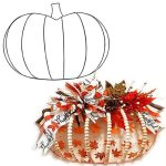 How to Decorate Wire Pumpkin Wreath