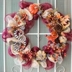 How to Decorate With Mesh Ribbon for a Wreath