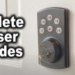 How to Erase Code on Smart Code Door Lock