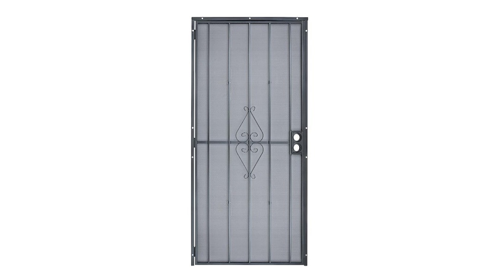 How to Fit Smart Door Lock Metal Frame Hurricane Door
