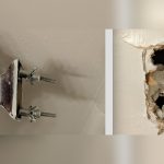 How to Fix a Towel Rack Hole