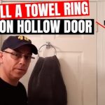 How to Fix a Towel Rack on Hollow Door