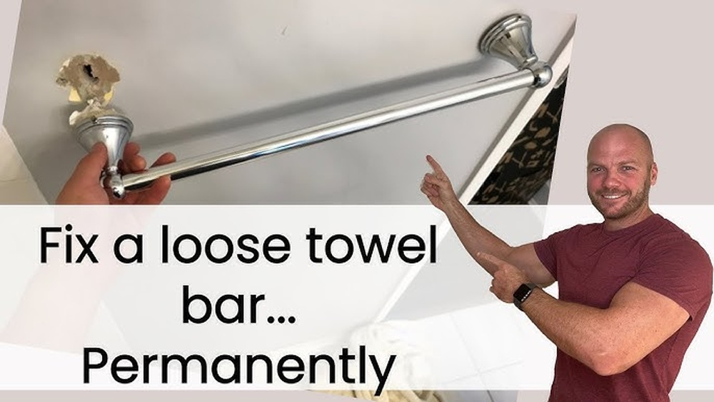 How to Fix a Towel Rack That is Loose