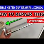 How to Fix Drywall Hole from Towel Rack