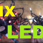 How to Fix Led Christmas Light 3 Strings Youtube
