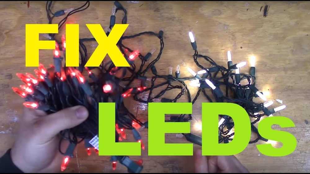 How to Fix Led Christmas Light String