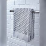 How to Fold Bath Towels on Rack