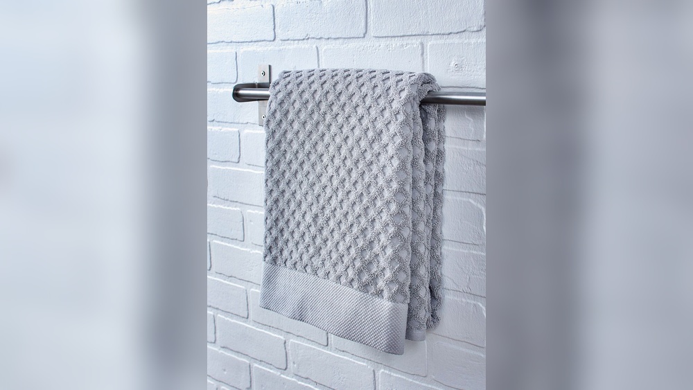 How to Fold Bath Towels on Rack