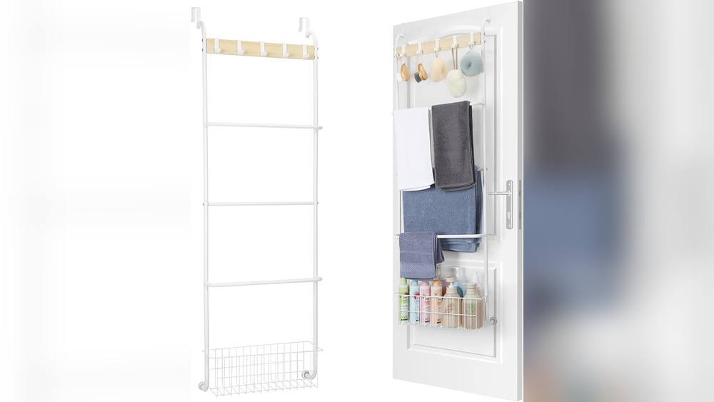How to Fold Bathroom Towels on 5 Teir Rack