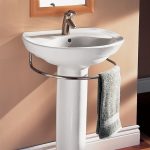 How to Hand Towel Rack on Pedestal Sink