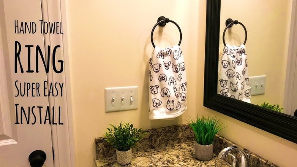 How to Hang a Hand Towel Rack