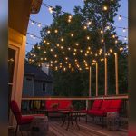 How to Hang Led String Lights on Patio