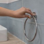 How to Hang Towel Rack on Tile