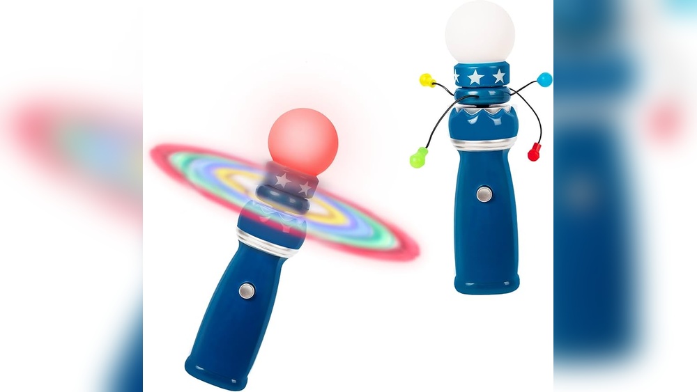 How to Insert String into Colorful Plastic Spin Led Light