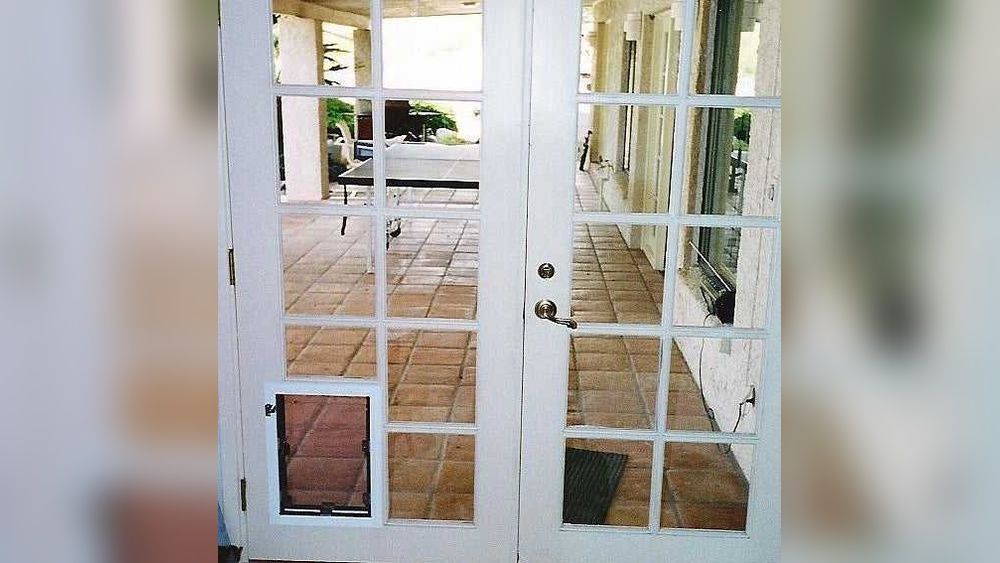 How to Install a Pet Door in a French Door