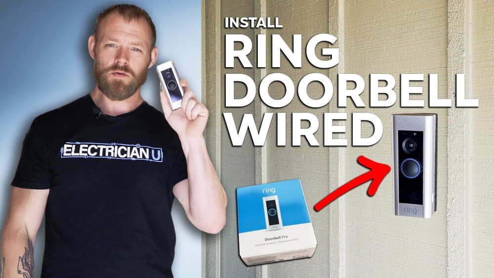 How to Install a Wired Doorbell Video