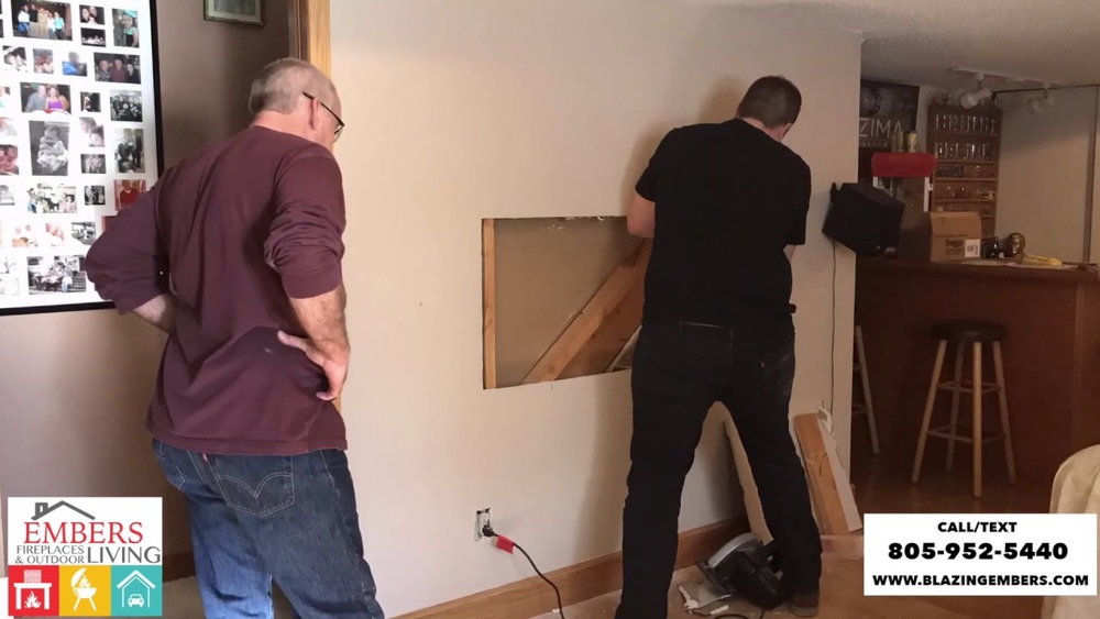 How to Install an Electric Fireplace in a Wall