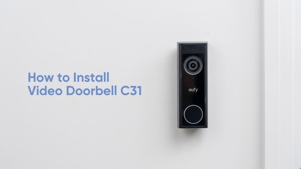 How to Install Eufy Video Doorbell C31