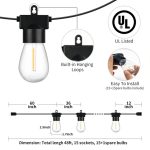 How to Install Outdoor Led String Lights