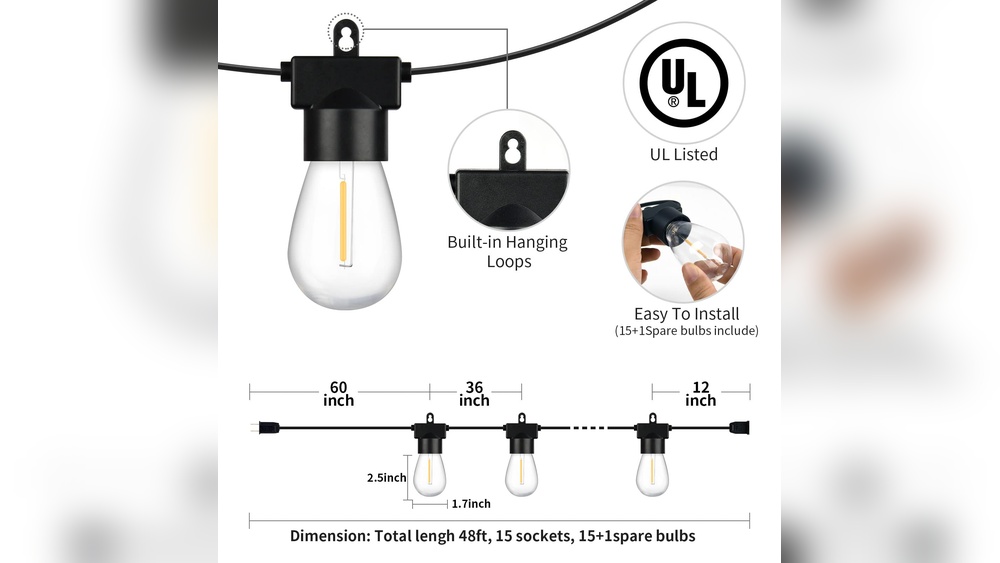 How to Install Outdoor Led String Lights