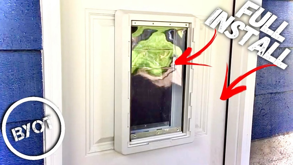 How to Install Pet Door in Steel Door