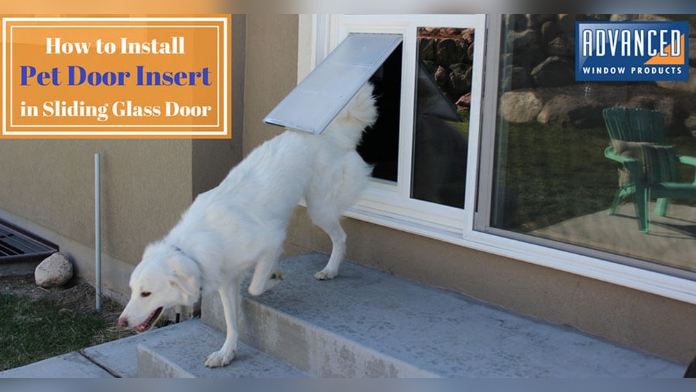 How to Install Pet Door in Window