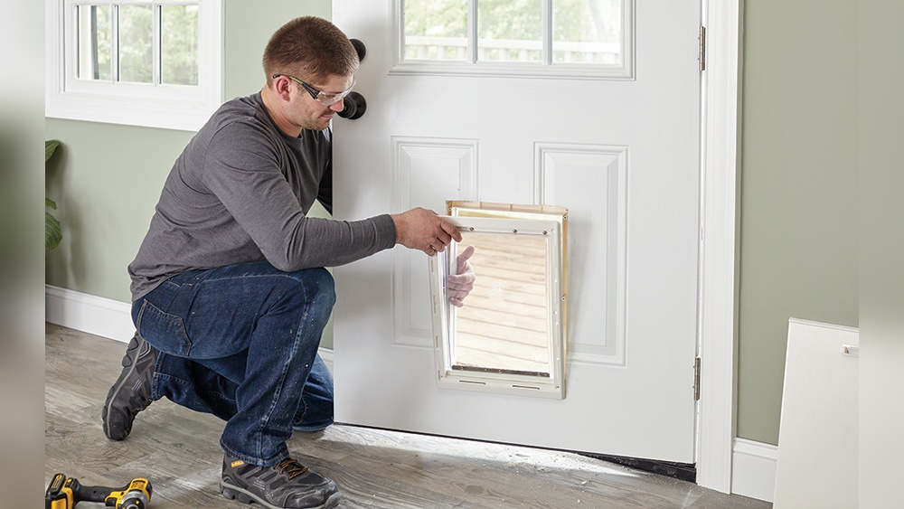 How to Install Pet Door in Wood Door