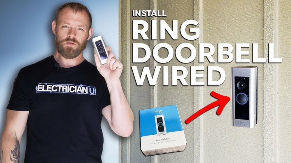 How to Install Ring Video Doorbell 2 Chime Youtube