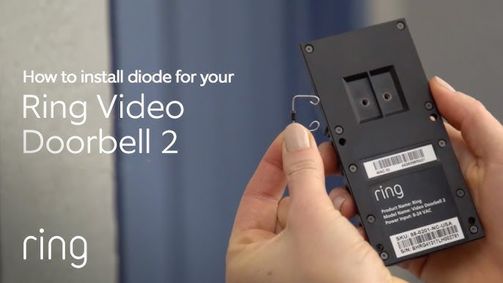 How to Install Ring Video Doorbell 2 Diode