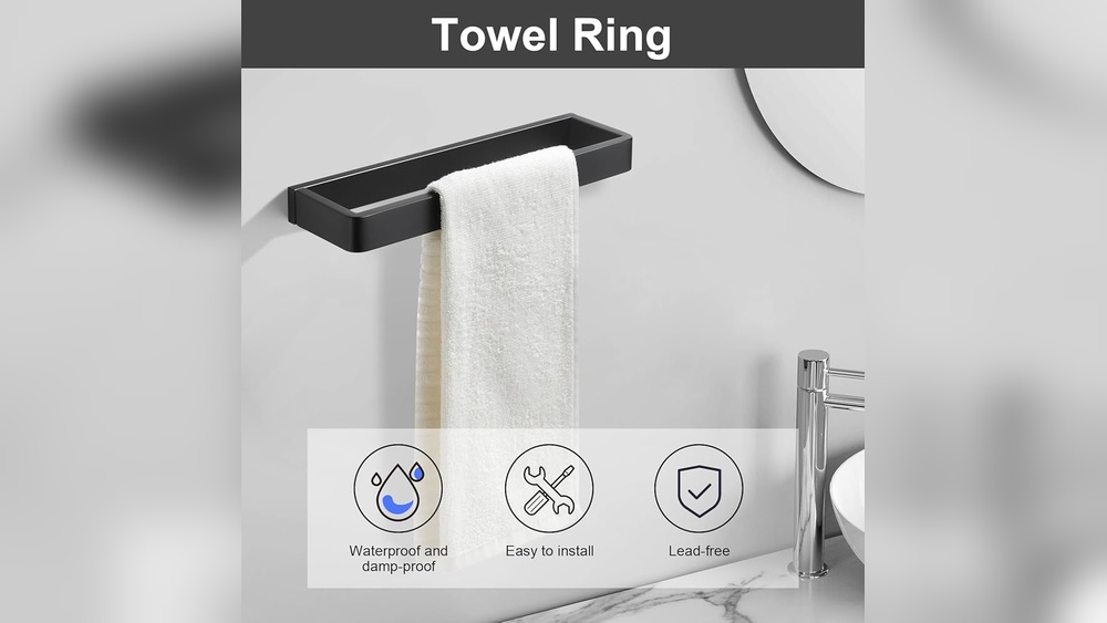 How to Install Single Piece Towel Rack
