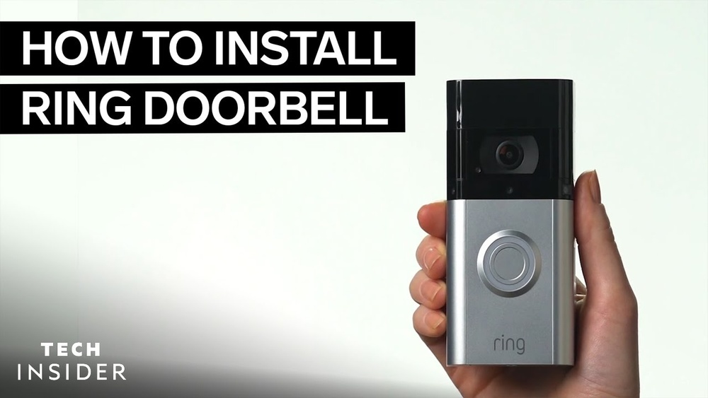 How to Install Wireless Ring Video Doorbell