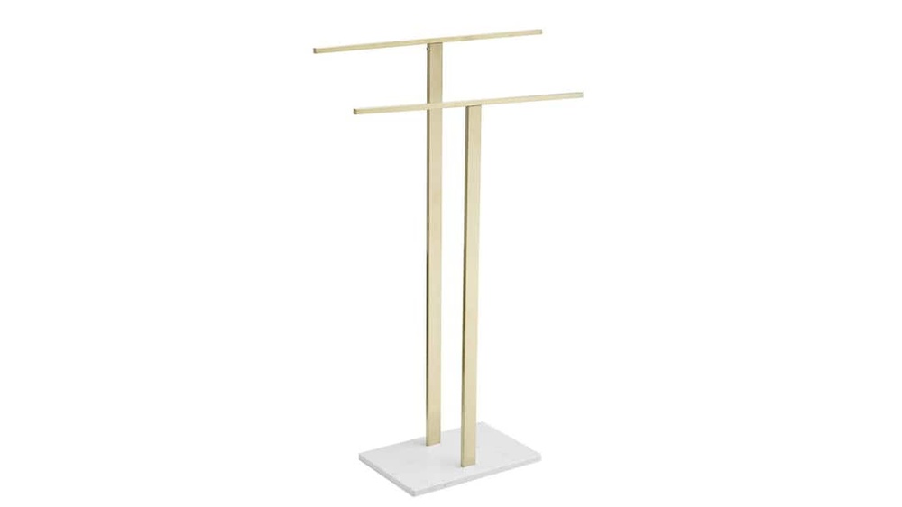How to Make a Double Height Wood Towel Rack