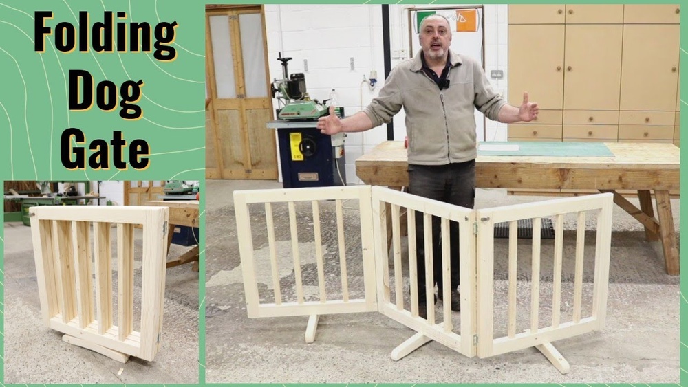 How to Make a Folding Pet Gate