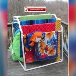 How to Make a Pvc Beach Towel Rack