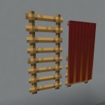 How to Make a Towel Rack in Minecraft