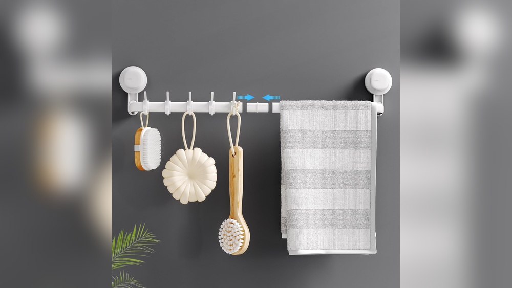 How to Make a Towel Rack With Suction Cups