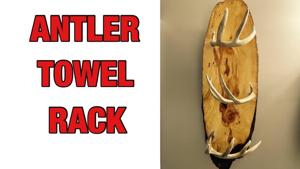 How to Make an Antler Towel Rack