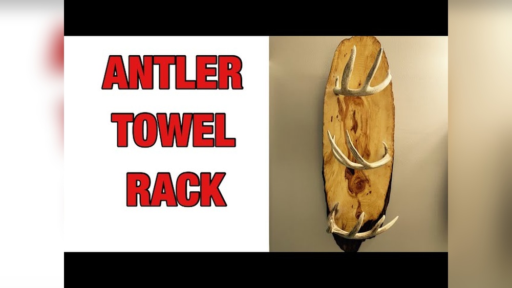How to Make Deer Antler Towel Rack