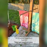 How to Make Outdoor Towel Rack