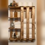 How to Make Pallet Towel Rack