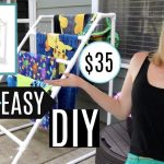 How to Make Pool Towel Rack