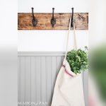 How to Make Rustic Towel Rack