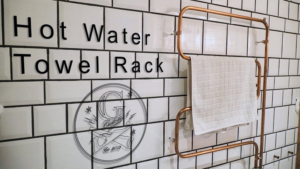 How to Make Your Own Heated Towel Rack