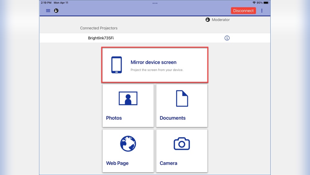 How to Mirror Image on Epson Smart Panel App