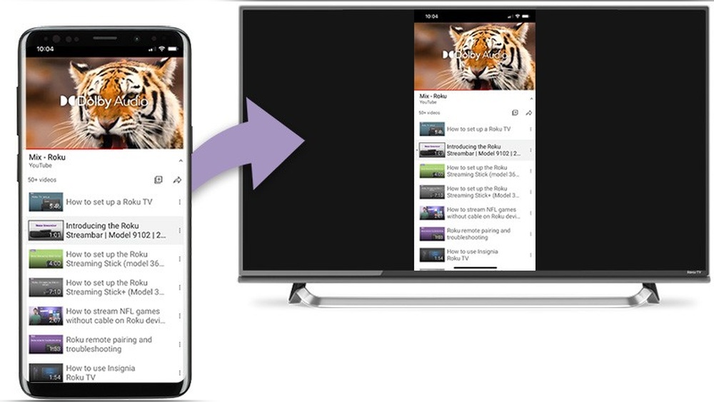 How to Mirror Smart Phone With Roku
