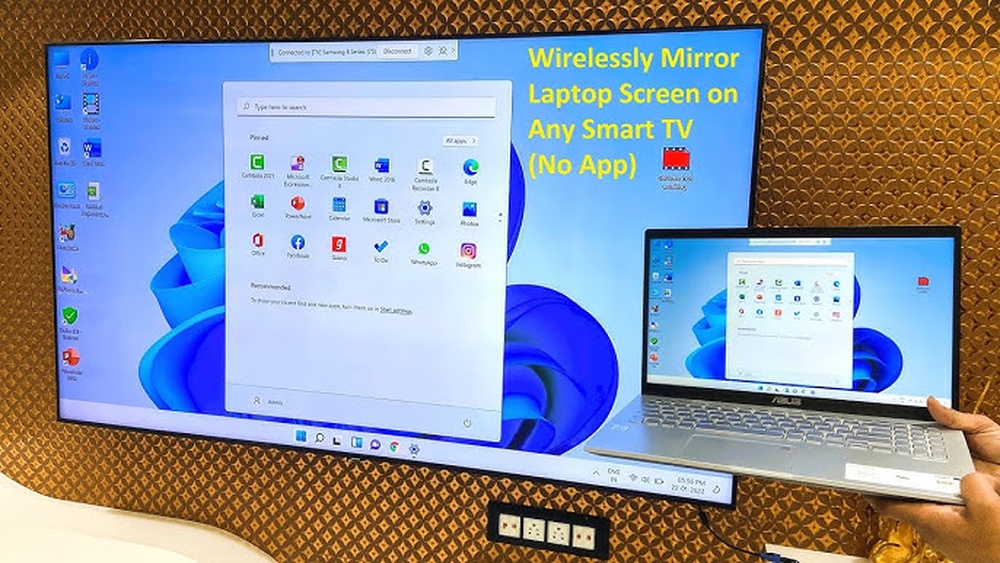 How to Mirror Two Smart Tvs Wirelessly